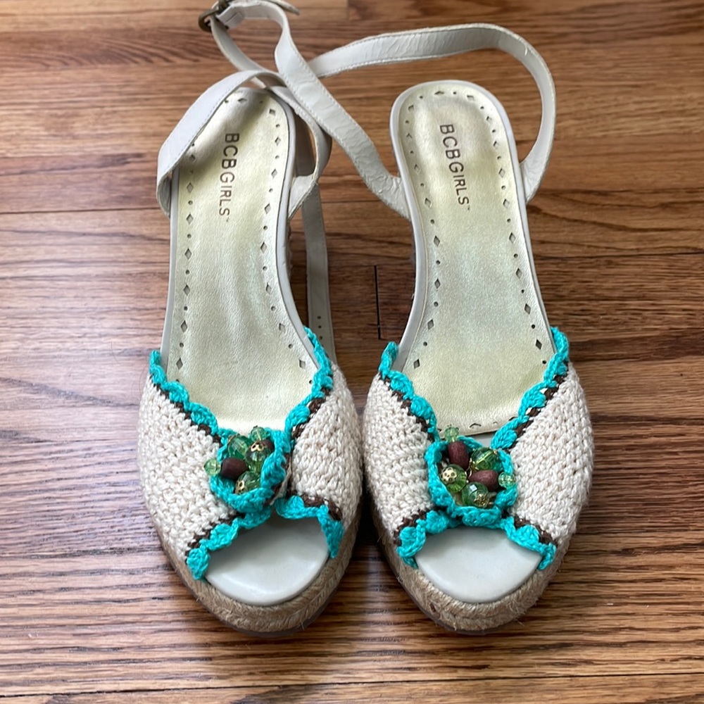 Bcbgirls wedge heel shoes